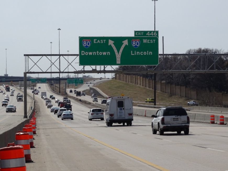 Interstate 680 at West Center Road
